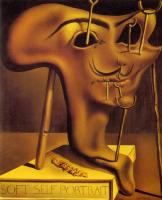 Dali, Salvador - Soft Sele -Portrait with Fried Bacon